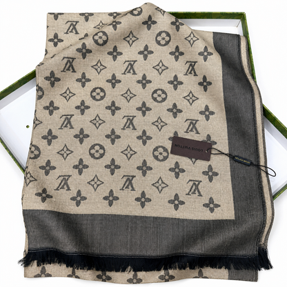 Louis Vuitton Monogram Silk Shawl