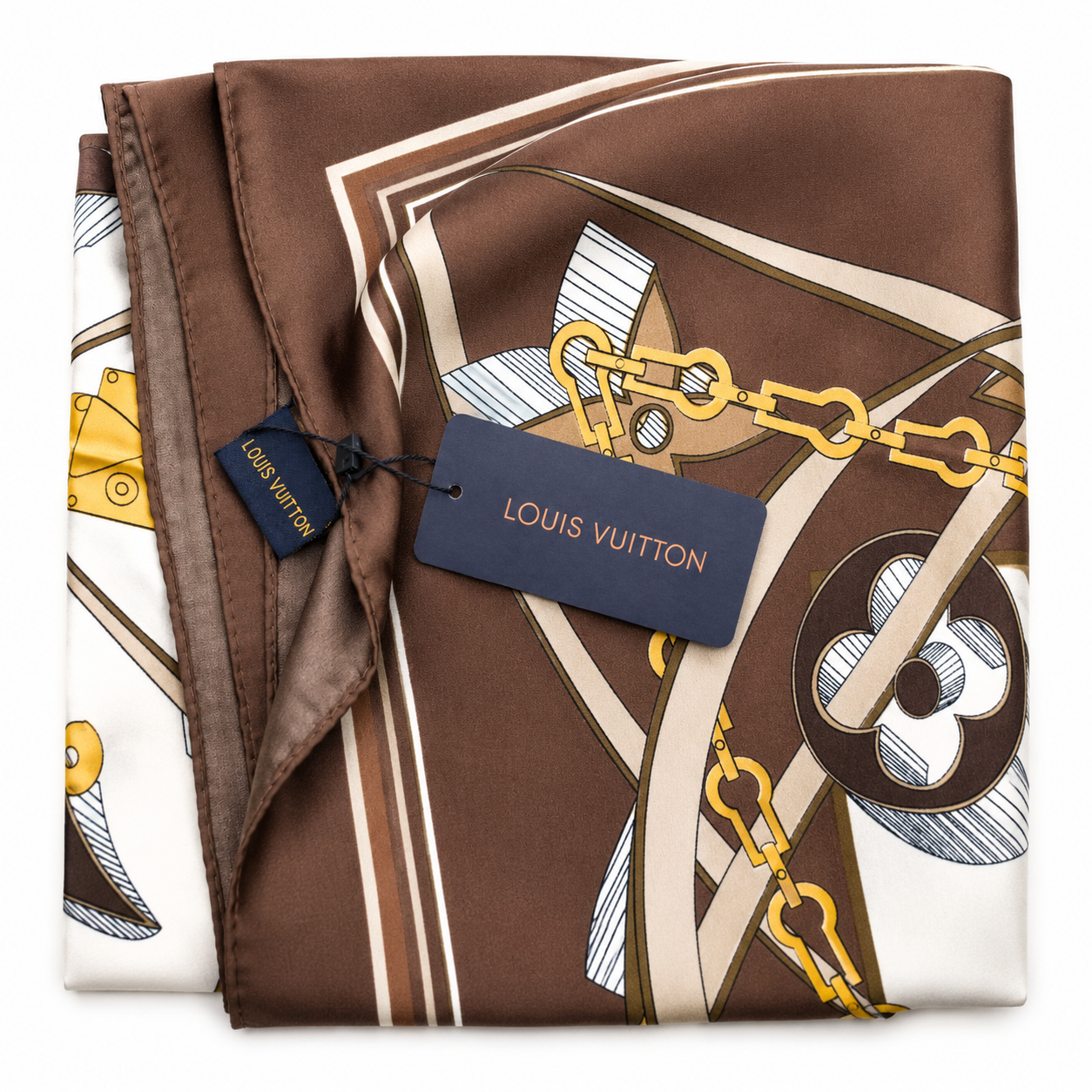 Louis Vuitton Monogram Silk Square Scarf