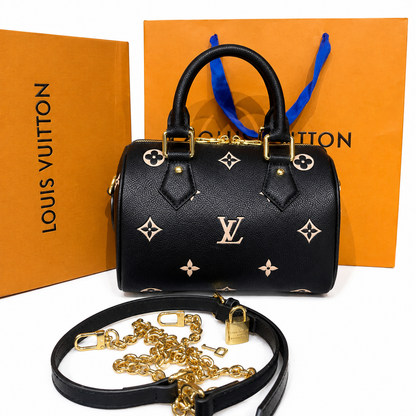 Louis Vuitton Monogram Speedy Mini Boston Bag