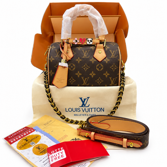 Louis Vuitton Monogram Speedy Top Handle Bag