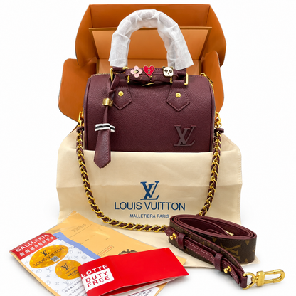 Louis Vuitton Monogram Speedy Top Handle Bag