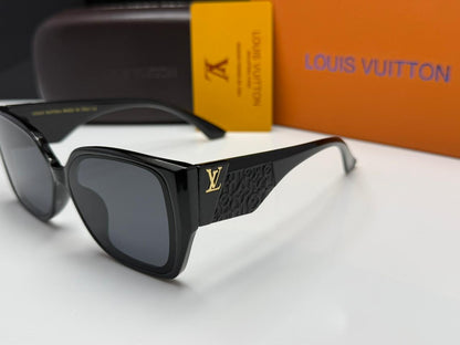 Louis Vuitton Monogram Temple Square Sunglasses – Black Edition
