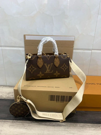 Louis Vuitton OnTheGo East West Chain Monogram Reverse Canvas