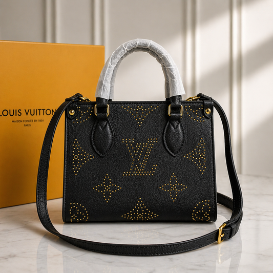 Louis Vuitton OnTheGo PM Studded Tote Bag