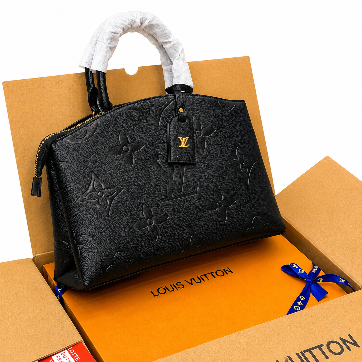 Louis Vuitton Onthego MM Monogram Empreinte Tote