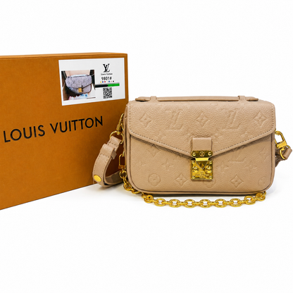 Louis Vuitton Pochette Métis Monogram Empreinte Crossbody Bag