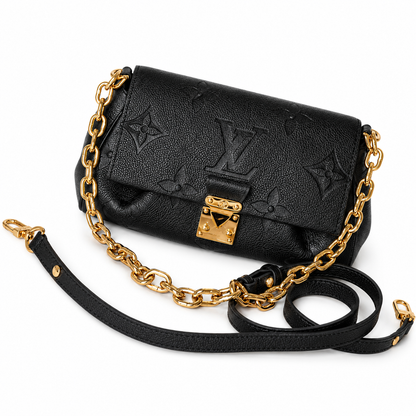 Louis Vuitton Pochette Métis Monogram Empreinte Leather Bag