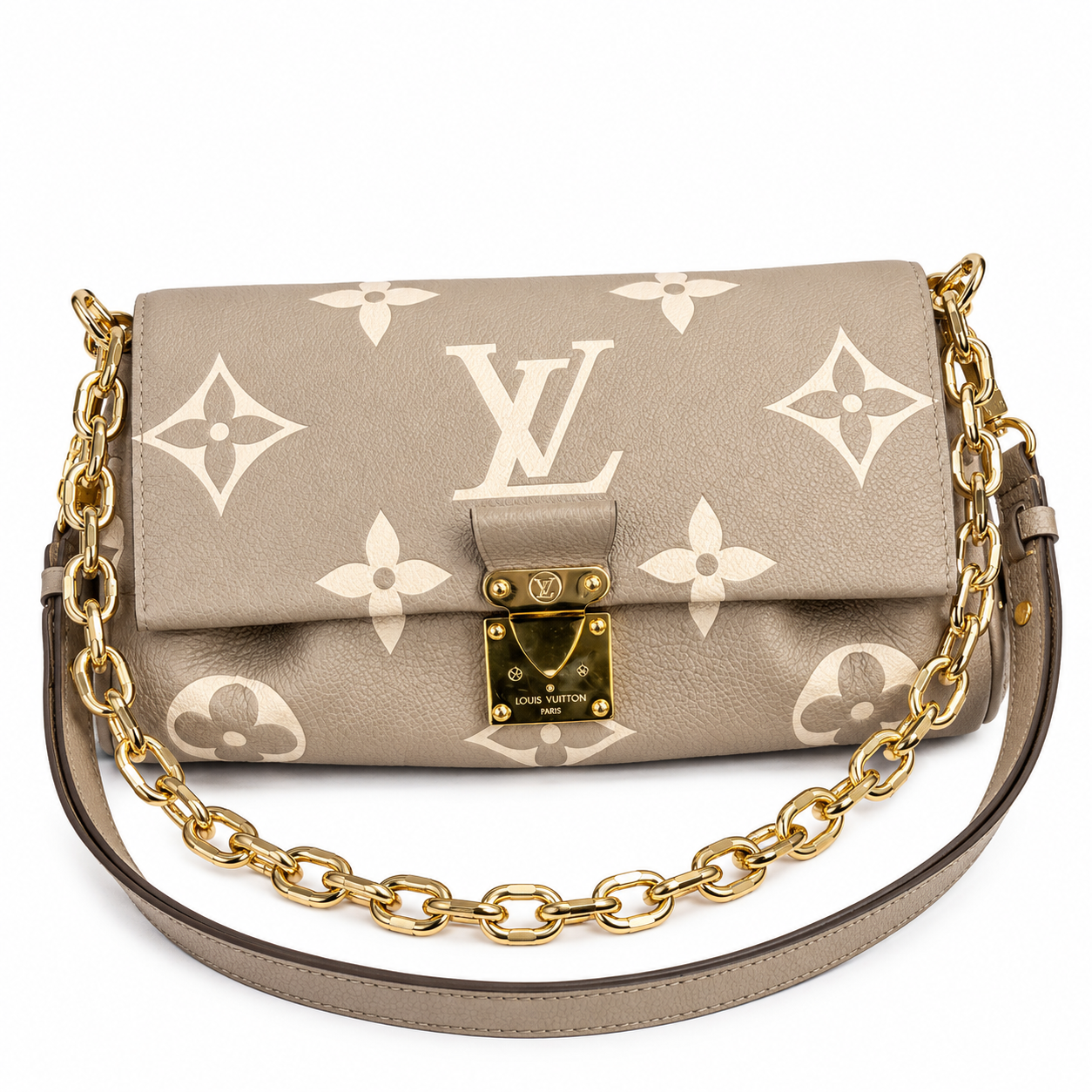Louis Vuitton Pochette Métis Monogram Empreinte Leather Bag