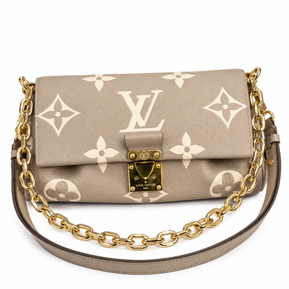 Louis Vuitton Pochette Métis Monogram Empreinte Leather Bag