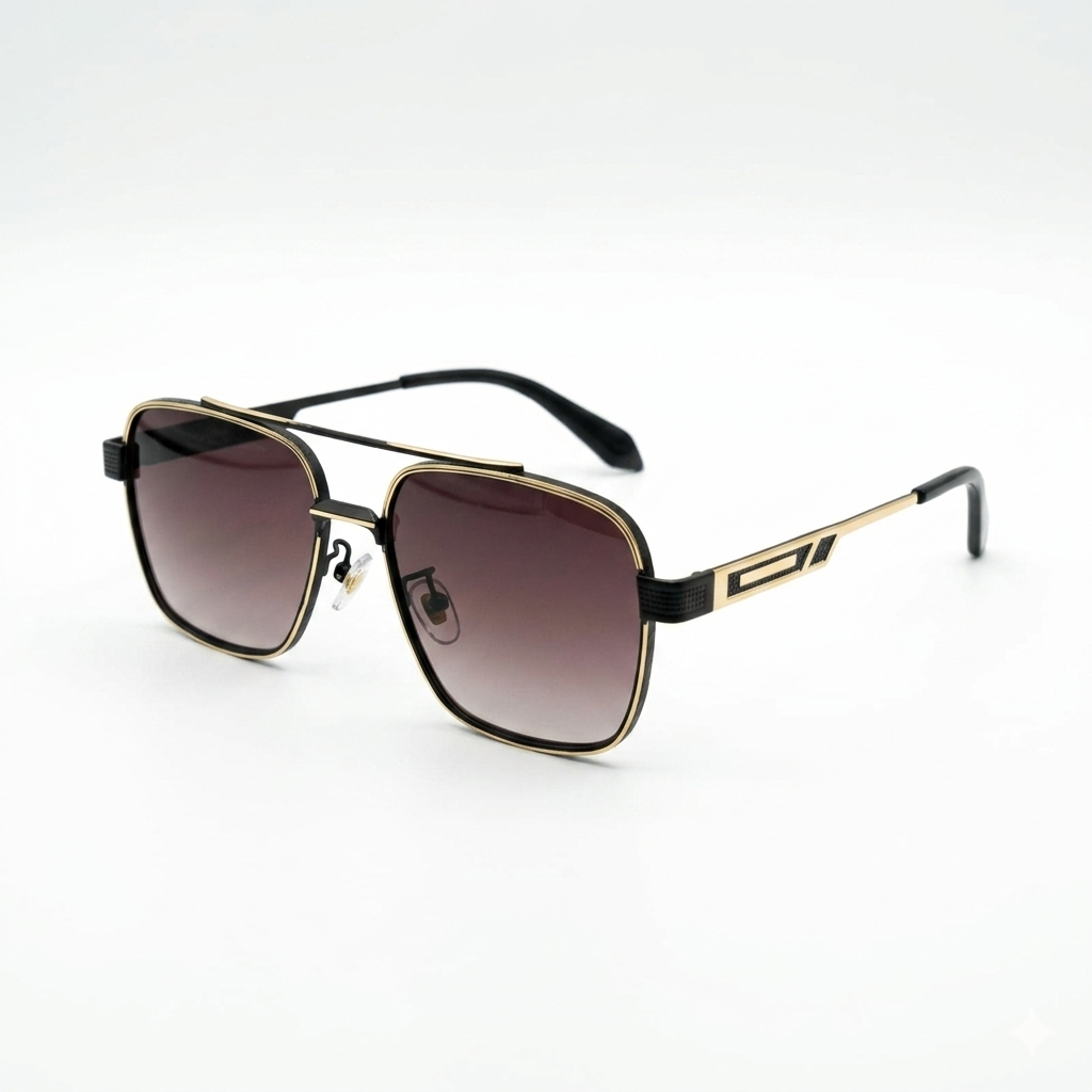 Louis Vuitton Signature Metal Frame Sunglasses