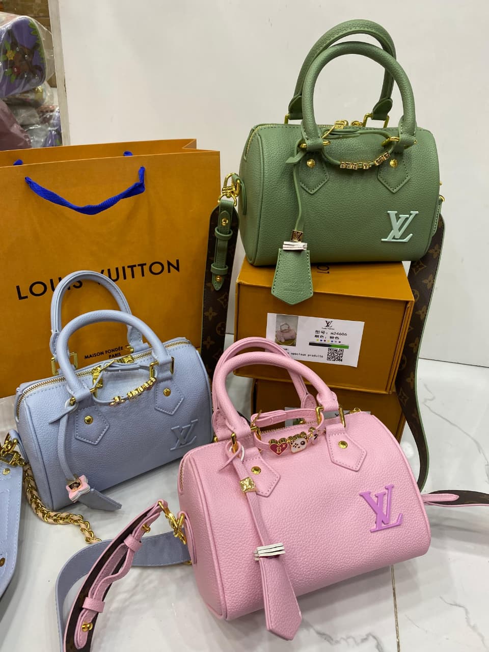 Louis Vuitton Speedy Bandoulière 20 - OFFICIAL MODEL MODEL NUM M24606