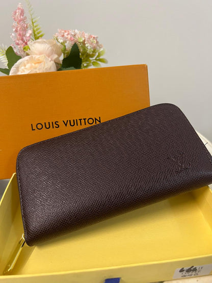 Louis Vuitton Textured Zip Wallet Style
