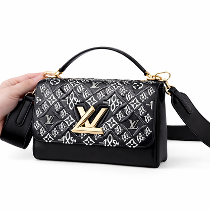 Louis Vuitton Twist Quilted Monogram Shoulder Bag