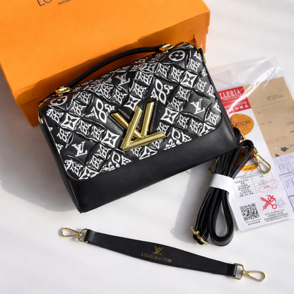 Louis Vuitton Twist Quilted Monogram Shoulder Bag