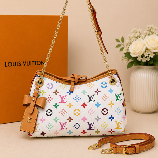 Louis Vuitton x Takashi Murakami CarryAll PM bag