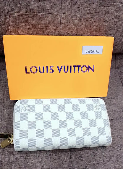 Louis Vuitton Damier Azur Zipper Wallet Style