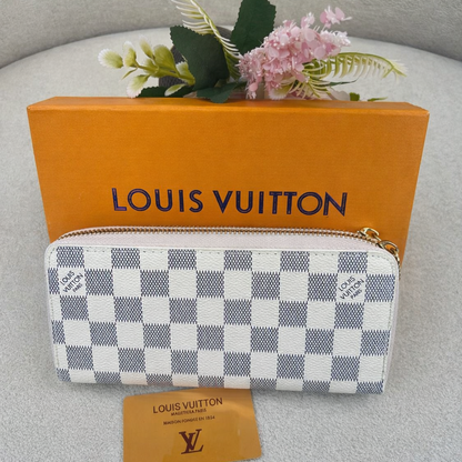 Louis Vuitton Damier Azur Zipper Wallet Style