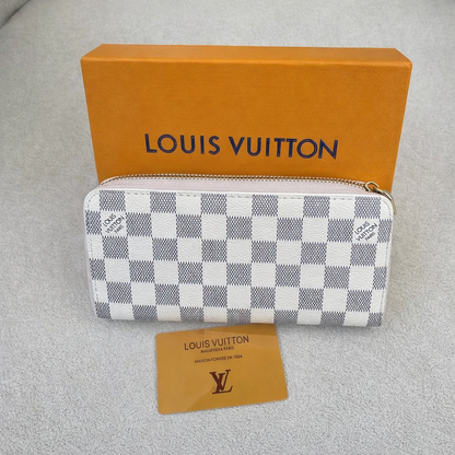 Louis Vuitton Damier Azur Zipper Wallet Style