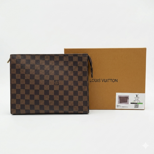 Louis Vuitton Damier Ebene Zipper Pouch