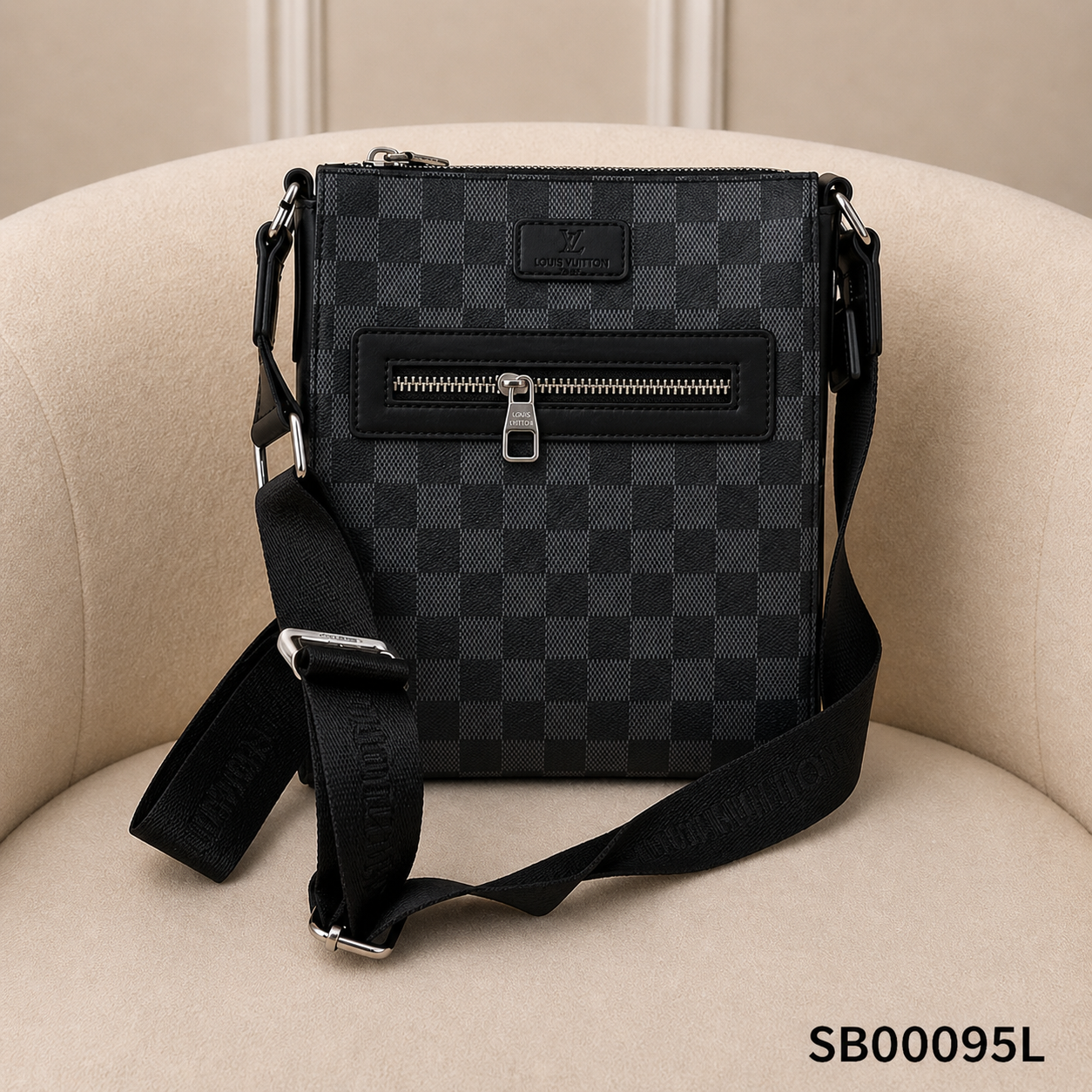 Louis Vuitton Damier Graphite Messenger Crossbody Bag