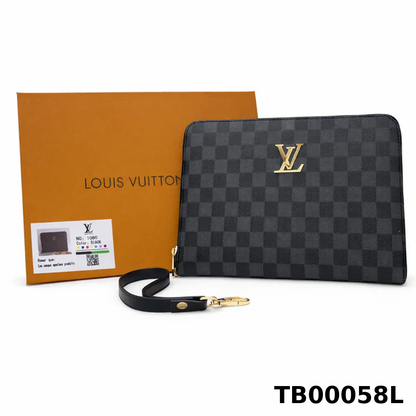 Louis Vuitton Damier Graphite Zip Clutch