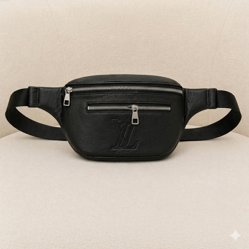 Louis Vuitton Leather Belt Bag (Bumbag)