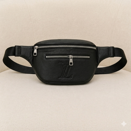 Louis Vuitton Leather Belt Bag (Bumbag)