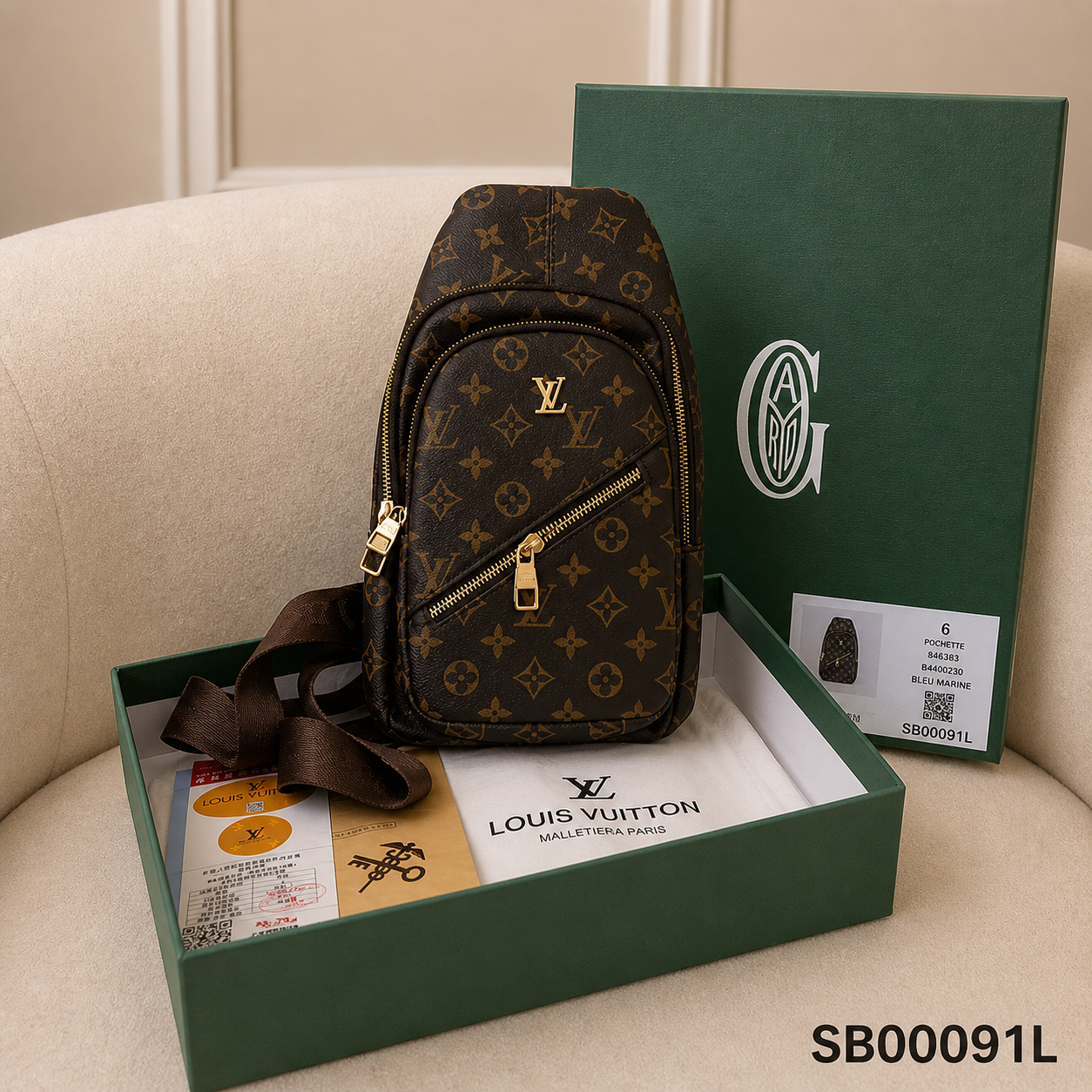 Louis Vuitton Monogram Avenue Sling Bag
