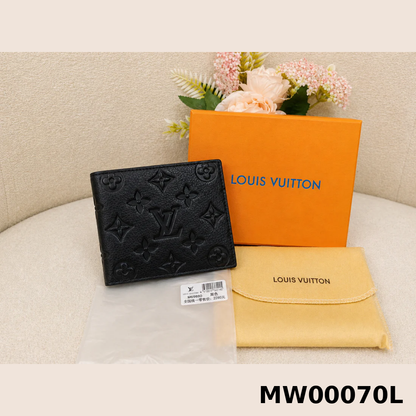 Louis Vuitton Monogram Embossed Premium Leather Bifold Wallet