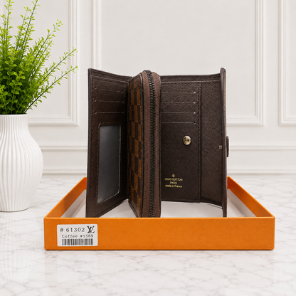 Louis Vuitton Monogram Flap Wallet Style