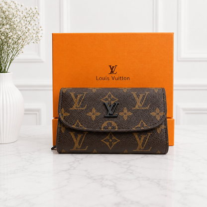 Louis Vuitton Monogram Flap Wallet Style