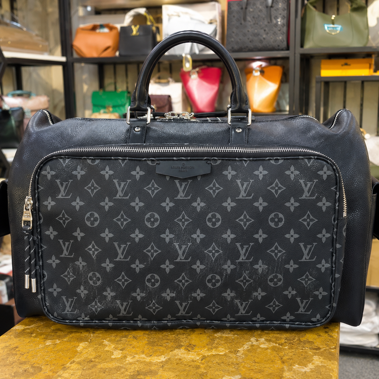 Louis Vuitton Monogram Hybrid Duffle Bag