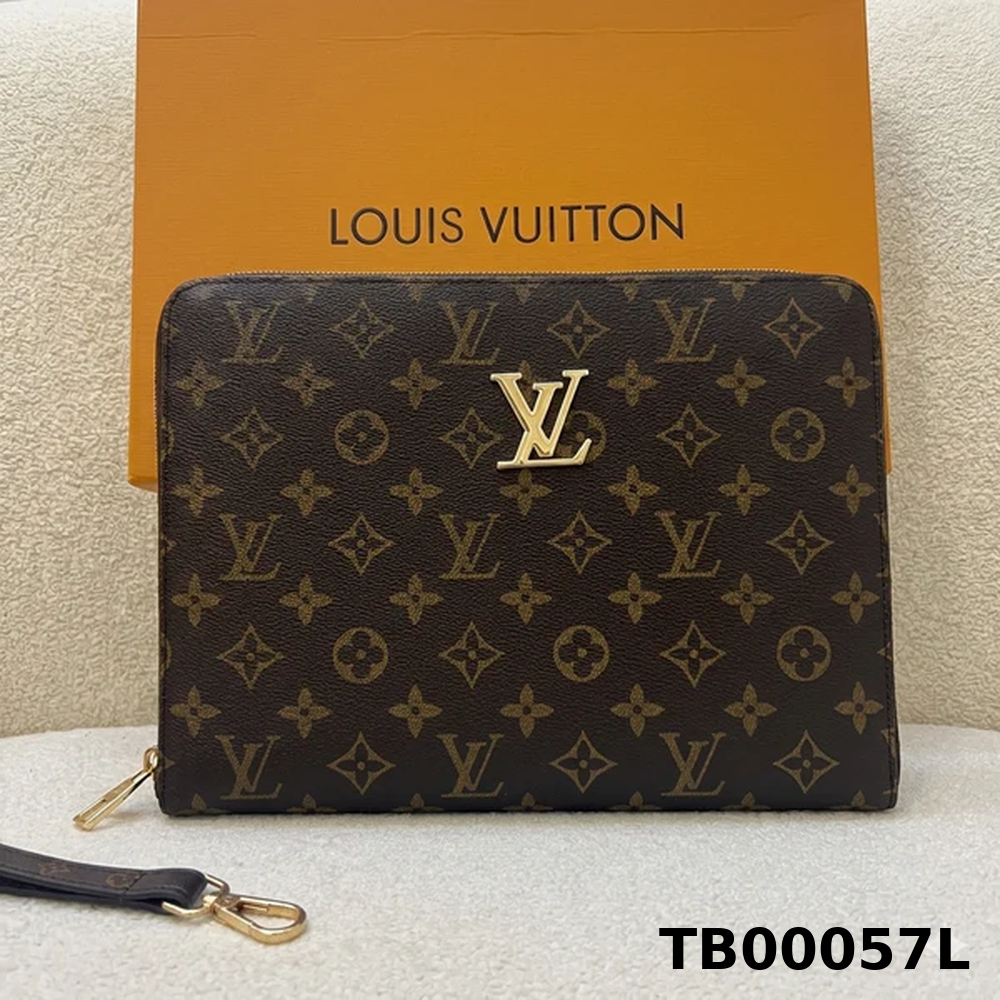 Louis Vuitton Monogram Zip Clutch