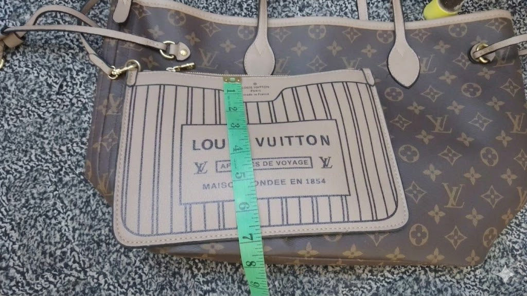 Louis Vuitton Neverfull GM Monogram Tote Bag With Removable Pouch