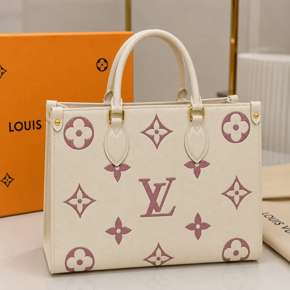Louis Vuitton OnTheGo MM Monogram Empreinte Giant – By The Pool Capsule Collection