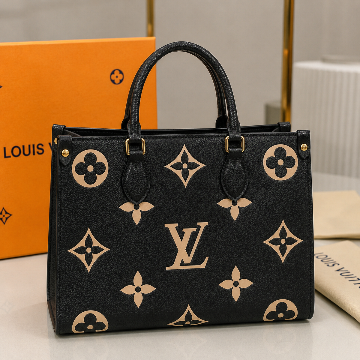 Louis Vuitton OnTheGo MM Monogram Empreinte Giant – By The Pool Capsule Collection