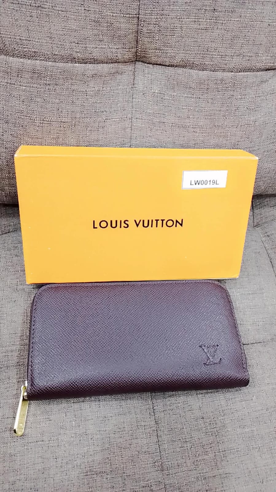 Louis Vuitton Textured Zip Wallet Style