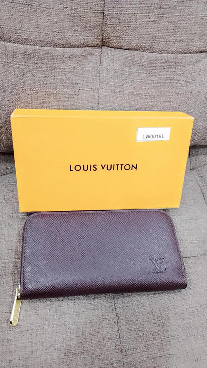 Louis Vuitton Textured Zip Wallet Style