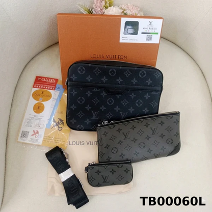 Louis Vuitton Trio Messenger Bag Monogram Eclipse