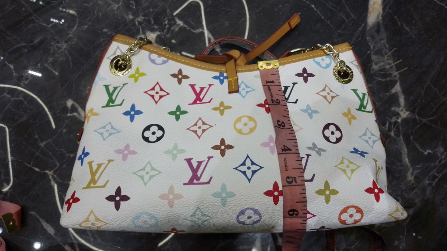 Louis Vuitton x Takashi Murakami CarryAll PM bag