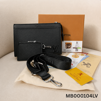 Louis Vuitton Taiga Leather Messenger Bag
