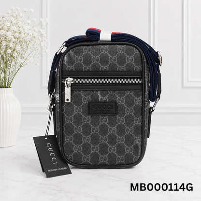 Gucci GG Supreme Mini Messenger Crossbody Bag