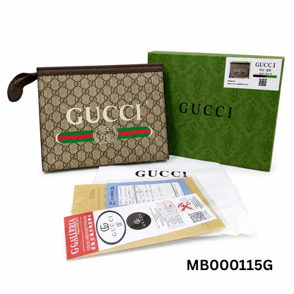 Gucci Ophidia GG Supreme Web Clutch