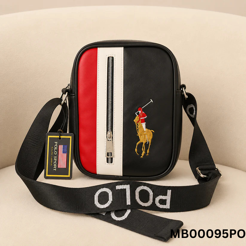 Polo Sport Signature Crossbody Messenger Bag