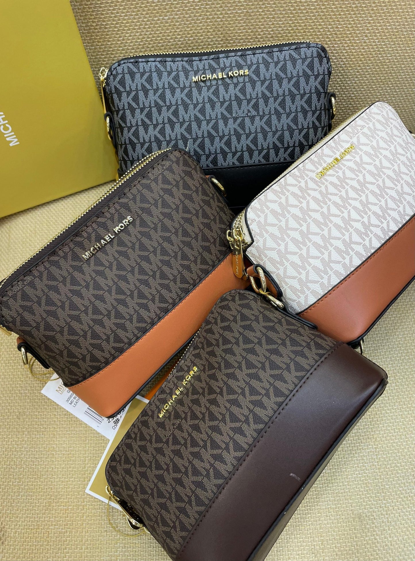 Michael Kors Signature Dome Crossbody Bag