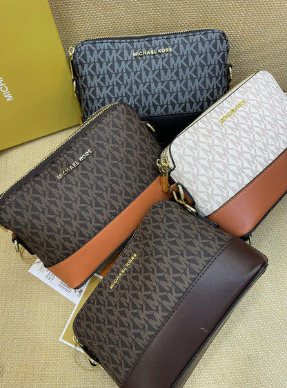 Michael Kors Signature Dome Crossbody Bag