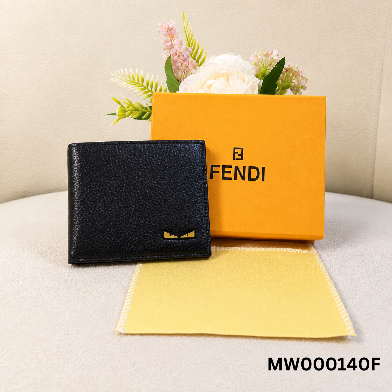 Fendi Selleria Leather Bifold Wallet
