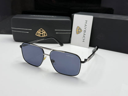 Maybach Square Metal Sunglasses