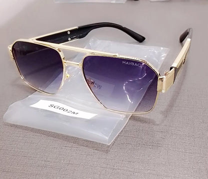 Maybach Square Metal Sunglasses