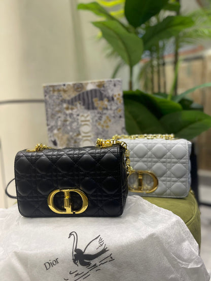 Dior Caro Medium Flap Bag (Cannage Quilted)